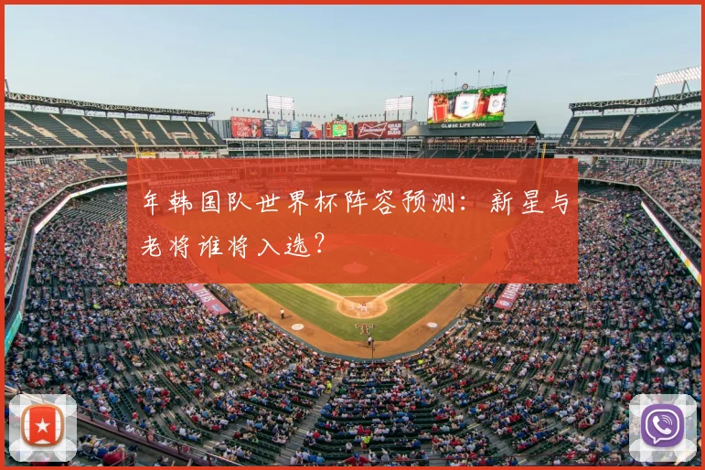年韩国队世界杯阵容预测:新星与老将谁将入选?